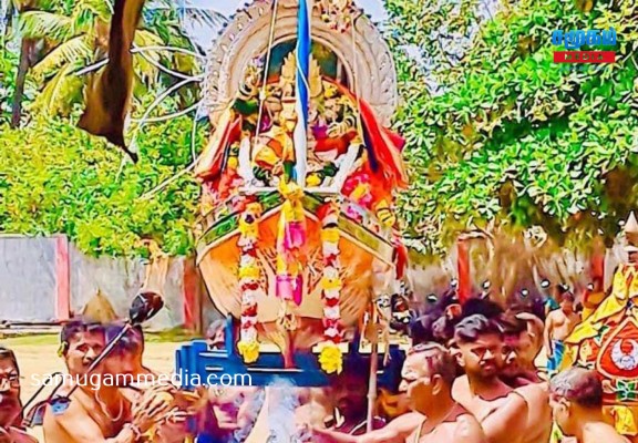 வல்லை முத்துமாரி அம்மன் ஆலய கப்பல் திருவிழா...!samugammedia 