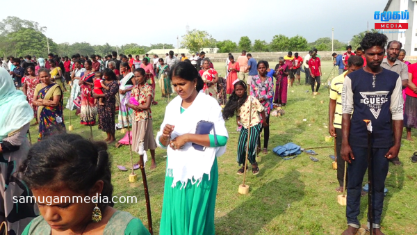 கிளிநொச்சி மாவட்ட மக்கள் அமைப்பின் ஏற்பாட்டில் முள்ளிவாய்க்கால் நினைவேந்தல் நிகழ்வு! samugammedia 