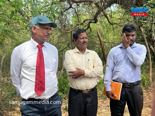 தமிழர்களின் பூர்வீகத் தண்ணி முறிப்பு கிராமம் மீள் குடியேற்றப்படும்வரை தொடர்ந்து போராடுவோம்- ரவிகரன்! samugammedia 