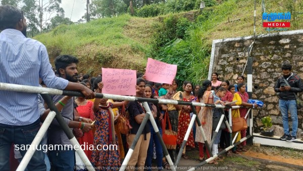 நோர்வூட் ஆடை தொழிற்சாலை ஊழியர்கள் இன்று பணி பகிஸ்கரிப்பு !  samugammedia 