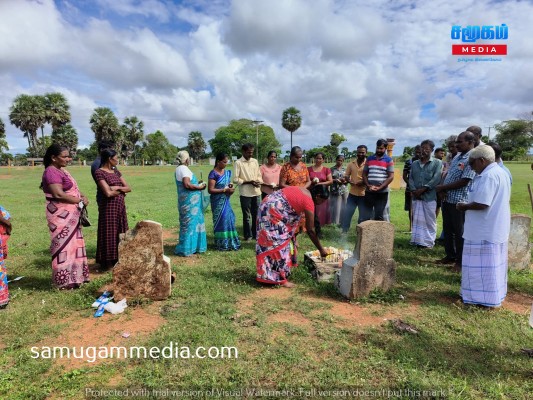 மாவீரர் தினத்தை முன்னிட்டு ஆட்காட்டிவெளி துயிலுமில்ல சிரமதான பணிகள் முன்னெடுப்பு! samugammedia 