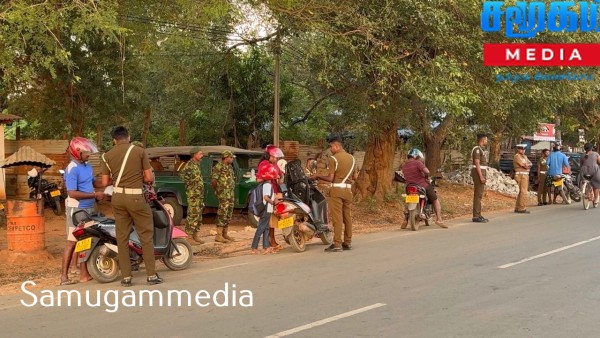 புதுக்குடியிருப்பில் விஷேட சோதனை நடவடிக்கை..!! 