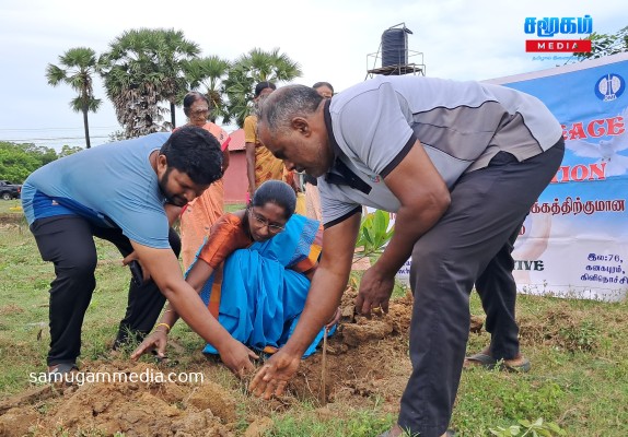 உலக சுற்றுச் சூழல் தினத்தை முன்னிட்டு முல்லைத்தீவில் மரநடுகை...! 