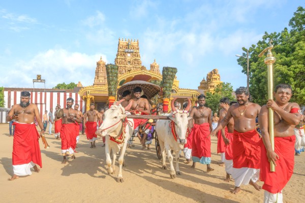 நல்லூர் கந்தசுவாமி ஆலய மகோற்சவம் – காளாஞ்சி கையளிக்கும் நிகழ்வு! 