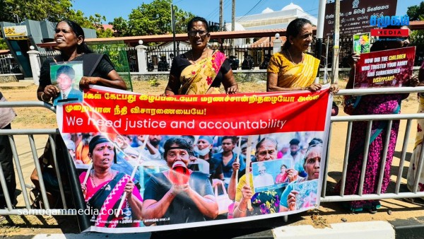 சர்வதேச விசாரணையே எமக்கு வேண்டும்...! முல்லையில் காணாமலாக்கப்பட்டோரின் உறவுகள் விடாப்பிடி 