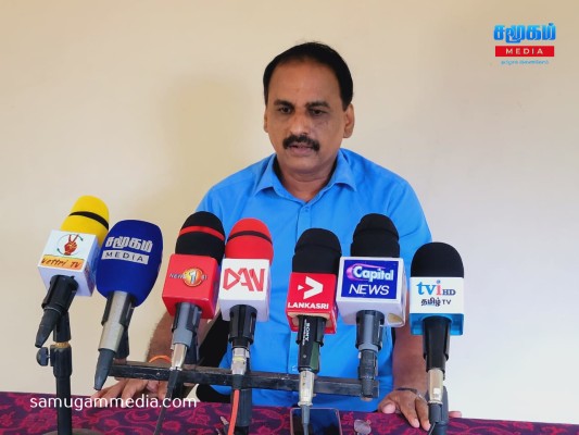 தமிழ் மக்களிடம் பொய்களைக் கூறி வாக்கு வேட்டை- தேர்தல் விஞ்ஞாபனத்தில் சமஸ்டிக் கோரிக்கையை உள்ளடக்க அனுர தயாரா? சபா.குகதாஸ் சவால் 