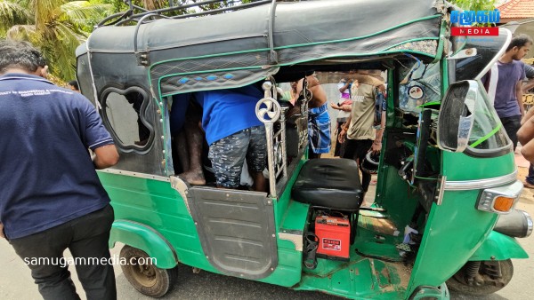 வட்டுக்கோட்டை சந்திக்கு அருகாமையில் விபத்து- முதியவர் காயம்..! 