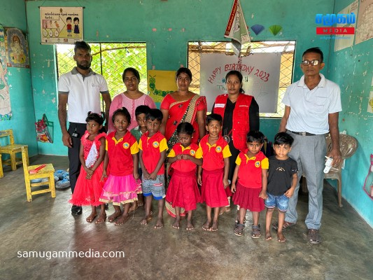 வவுனியா வடக்கு பாலர் பாடசாலைகளுக்கு போஷாக்கு சத்துணவு வழங்கும் செயற்பாடு முன்னெடுப்பு..! 