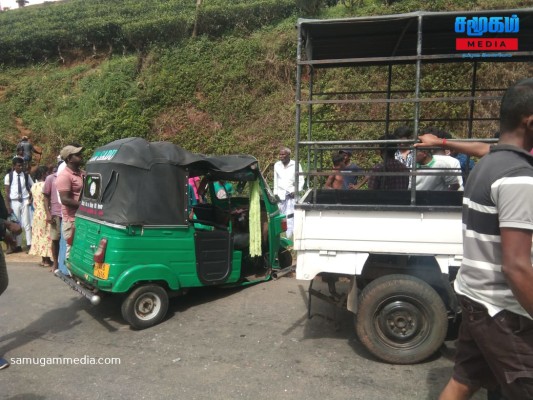 மஸ்கெலியா பிரதான வீதியில் இடம்பெற்ற விபத்தில் ஒருவர் காயம்..! 