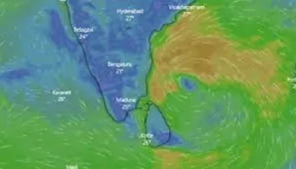 தென்கிழக்கு வங்காள விரிகுடாவில் ஆழ்ந்த காற்றழுத்த தாழ்வு; வடக்கு கிழக்கு மாகாண மக்களே அவதானம்..! 