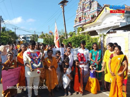 திருமலையில் காரைக்கால் அம்மையார் மற்றும் திருவள்ளுவர் குருபூசை தின நிகழ்வு..! 