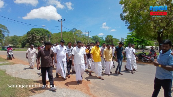 கிளிநொச்சியில் இலங்கை தமிழரசுக் கட்சி வேட்புமனு தாக்கல்..! 