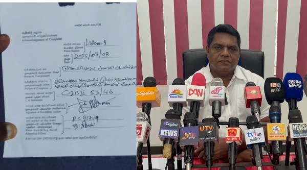 மன்னார் நகரசபை புதிய தலைவர் மீது பொலிஸில் முறைப்பாடு 
