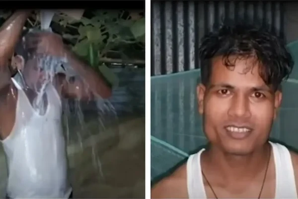'இன்று முதல் எனக்கு விடுதலை' விவாகரத்தை 40 லிட்டர் பாலில் குளித்து கொண்டாடிய கணவன் 