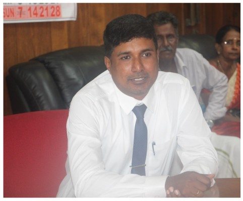 மன்னார் நகர பிரதேச செயலாளராக கே.காந்தீபன் நியமனம் 