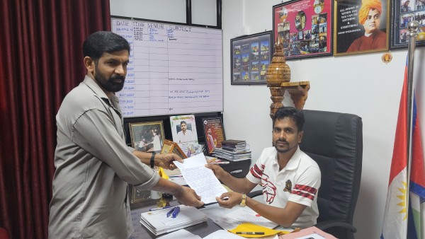 வவுனியாவில் தியாகி திலீபனுக்கு சிலை! மாநகர முதல்வரிடம் கடிதம் மூலம் கோரிக்கை 