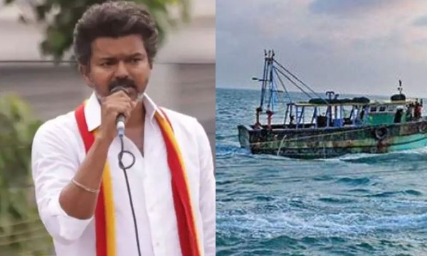 இலங்கை கைது செய்த 35 மீனவர்களை விடுவிக்கக் கோரி தவெக உண்ணாவிரதம் 