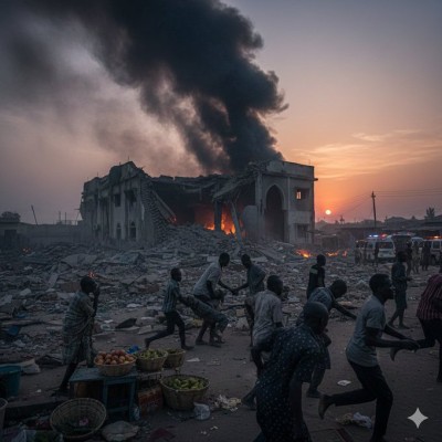 பள்ளிவாசலில்  குண்டுவெடிப்பு; நைஜீரியாவில் சம்பவம்! 