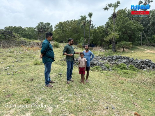 ஊர்காவற்றுறை பழைய கடற்கோட்டைக்கு இளங்குமரன் எம்.பி விஜயம்! 