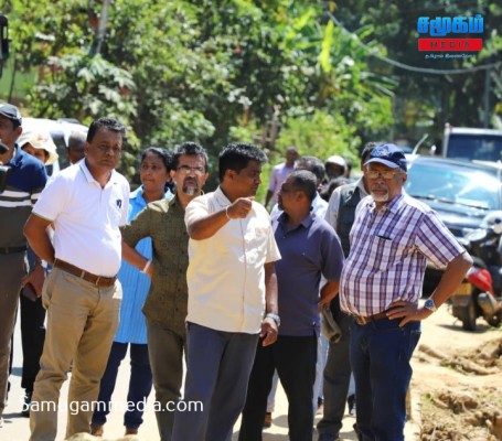 கொத்மலை பேரிடர் மீட்புப் பணிகளில் மத்திய மாகாண ஆளுநர்  ஆய்வு! 