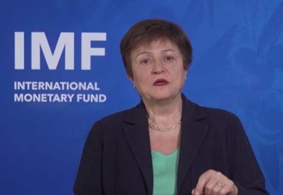 சர்வதேச நாணய நிதியின் முகாமைத்துவர் கிறிஸ்டலினா ஜோர்ஜியேவா இலங்கையில் வருகை 