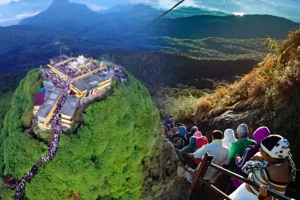 சிவனடிபாதமலைக்கு தரிசனம் செய்ய சென்ற முதியவர் மரணம் 