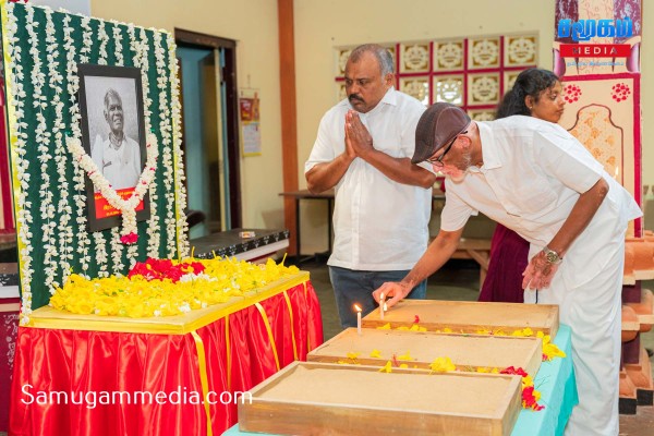 இந்திய கம்யூனிஸ்ட் கட்சியின் முதுபெரும் தலைவர் இரா. நல்லகண்ணுவுக்கு யாழில் உணர்வுபூர்வ அஞ்சலி! 