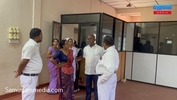 வவுனியா தாதியர் பயிற்சிக்கல்லூரியின் செயற்பாடுகளை ஆராய்ந்த சத்தியலிங்கம் எம்.பி! 