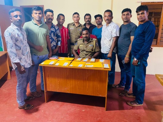 புதுக்குடியிருப்பு விசுவமடுவில்  போதைப் பொருள் குற்றச் சாட்டில் இருவர் கைது! 